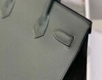 Replica Hermes Birkin Designer Tote Bag Epsom Leather 28370 Almond Green34688 - Image 3