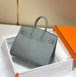 Replica Hermes Birkin Designer Tote Bag Epsom Leather 28370 Almond Green34688 - Image 6