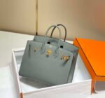 Replica Hermes Birkin Designer Tote Bag Epsom Leather 28370 Almond Green34688 - Image 7