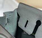 Replica Hermes Birkin Designer Tote Bag Epsom Leather 28370 Almond Green34688 - Image 10