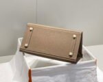 Replica Hermes Birkin Designer Tote Bag Epsom Leather 28369 elephant Gray34582 - Image 3