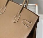 Replica Hermes Birkin Designer Tote Bag Epsom Leather 28369 elephant Gray34582 - Image 4