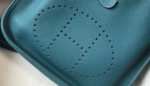 Replica Hermes H083435 Evelyne III 29 Shoulder Bag Silver Hardware Blue35769 - Image 6