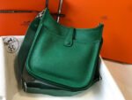 Replica Hermes H083435 Evelyne III 29 Shoulder Bag Silver Hardware Green35979 - Image 2