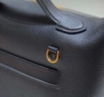 Replica Hermes Kelly 2424 Leather 29cm H230268 Black Shoulder bag34485 - Image 5