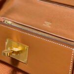 Replica Hermes Kelly 2424 Leather 29cm H230267 Brown Shoulder bag34379 - Image 7