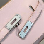 Replica Hermes 316413 Jyspiere Leather Hermes bags Pink H90091634346 - Image 4