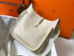 Replica Hermes H083435 Evelyne III 29 Shoulder Bag Silver Hardware Beige35705