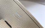 Replica Hermes H083435 Evelyne III 29 Shoulder Bag Silver Hardware Beige35705 - Image 6