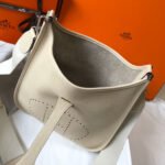 Replica Hermes H083435 Evelyne III 29 Shoulder Bag Silver Hardware Beige35705 - Image 8
