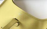Replica Hermes H083435 Evelyne III 29 Shoulder Bag Silver Hardware Lemon Yellow36068 - Image 5