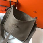 Replica Hermes H083435 Evelyne III 29 Shoulder Bag Silver Hardware Dark Gray35812 - Image 4