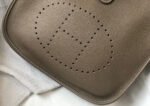 Replica Hermes H083435 Evelyne III 29 Shoulder Bag Silver Hardware Dark Gray35812 - Image 5