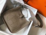 Replica Hermes H083435 Evelyne III 29 Shoulder Bag Silver Hardware Gray35946 - Image 3