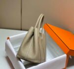 Replica Hermes Light Gray Togo Medium Garden Party 36cm Bag H23905634669 - Image 2