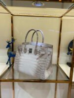 Replica Hermes Birkin Designer Tote Bag Himalaya Crocodile Leather H9982034822 - Image 2