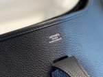 Replica Hermes H083435 Evelyne III 29 Shoulder Bag Silver Hardware Black35748 - Image 6