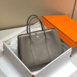 Replica Hermes Light Dark Clemence Garden Party 30cm Bag H23904634547