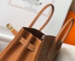 Replica Hermes Birkin Designer Tote Bag Epsom Leather 28356 Brown34527 - Image 5