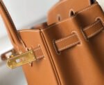 Replica Hermes Birkin Designer Tote Bag Epsom Leather 28356 Brown34527 - Image 6