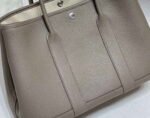 Replica Hermes Light Dark Clemence Garden Party 30cm Bag H23904634547 - Image 5