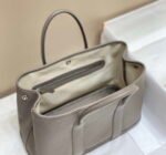 Replica Hermes Light Dark Clemence Garden Party 30cm Bag H23904634547 - Image 8