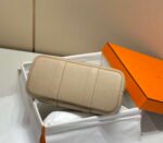 Replica Hermes Light Gray Clemence Garden Party 30cm Bag H23904534621 - Image 3