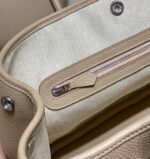 Replica Hermes Light Gray Clemence Garden Party 30cm Bag H23904534621 - Image 7