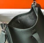 Replica Hermes Evelyne Bag Designer Hermes Mini Crossbody Real Bag 20433 Avocado Green34792 - Image 8