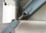 Replica Hermes Evelyne Bag Designer Hermes Mini Crossbody Real Bag 20431 Light Blue34745 - Image 5