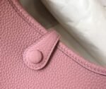 Replica Hermes Evelyne Bag Designer Hermes Mini Crossbody Real Bag 20430 Pink34725 - Image 4