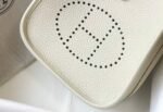 Replica Hermes Evelyne Bag Designer Hermes Mini Crossbody Real Bag 20429 Beige34687 - Image 3