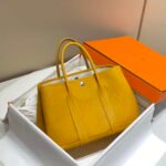 Replica Hermes Yellow Clemence Garden Party 30cm Bag H23904135112