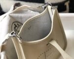 Replica Hermes Evelyne Bag Designer Hermes Mini Crossbody Real Bag 20429 Beige34687 - Image 7