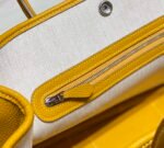 Replica Hermes Yellow Clemence Garden Party 30cm Bag H23904135112 - Image 7