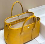 Replica Hermes Yellow Clemence Garden Party 30cm Bag H23904135112 - Image 8