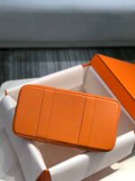 Replica Hermes Orange Clemence Garden Party 30cm Bag H23903934980 - Image 3