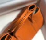 Replica Hermes Orange Clemence Garden Party 30cm Bag H23903934980 - Image 7