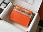 Replica Hermes Kelly Danse 22cm Leather Bag 20355 Orange35924