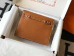 Replica Hermes Kelly Danse 22cm Leather Bag 20353 Tan35847