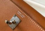 Replica Hermes Kelly Danse 22cm Leather Bag 20353 Tan35847 - Image 5
