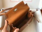 Replica Hermes Kelly Danse 22cm Leather Bag 20353 Tan35847 - Image 8