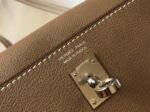Replica Hermes Kelly Danse 22cm Leather Bag 20352 Brown35813 - Image 6