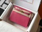 Replica Hermes Kelly Danse 22cm Leather Bag 20351 Plum35792