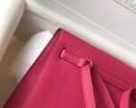 Replica Hermes Kelly Danse 22cm Leather Bag 20351 Plum35792 - Image 6