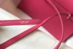Replica Hermes Kelly Danse 22cm Leather Bag 20351 Plum35792 - Image 7