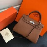 Replica Hermes Kelly Danse 20316 Designer Tote Shoulder Strap Bag Tan35651 - Image 8