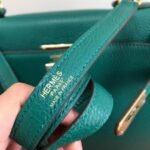 Replica Hermes Kelly Danse 20312 Designer Tote Shoulder Strap Bag Dark Green35509 - Image 8