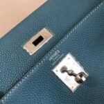 Replica Hermes Kelly Danse 20310 Designer Tote Shoulder Strap Bag Blue35440 - Image 8