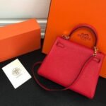Replica Hermes Kelly Danse 20307 Designer Tote Shoulder Strap Bag Red35326 - Image 2
